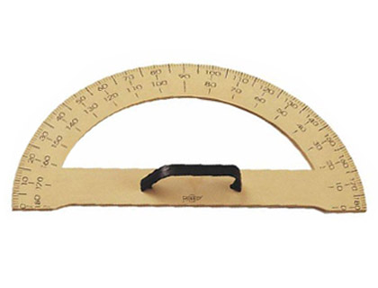 SEMICIRCULO PARA ENCERADO FAIBO PLASTICO IMITACION MADERA 33,4 CM
