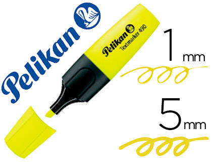 ROTULADOR PELIKAN FLUORESCENTE TEXTMARKER 490 AMARILLO