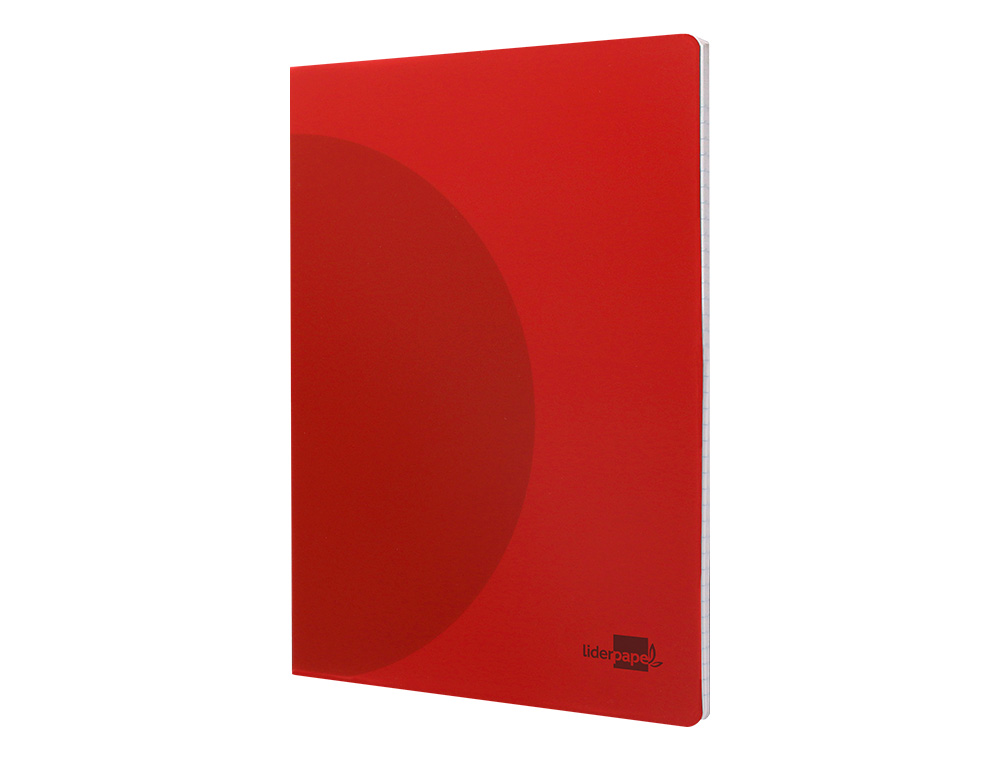 LIBRETA LIDERPAPEL 360 TAPA DE PLASTICO A4 48 HOJAS 90GR PAUTA 4ª 3,5MM CON MARGEN COLORES SURTIDOS