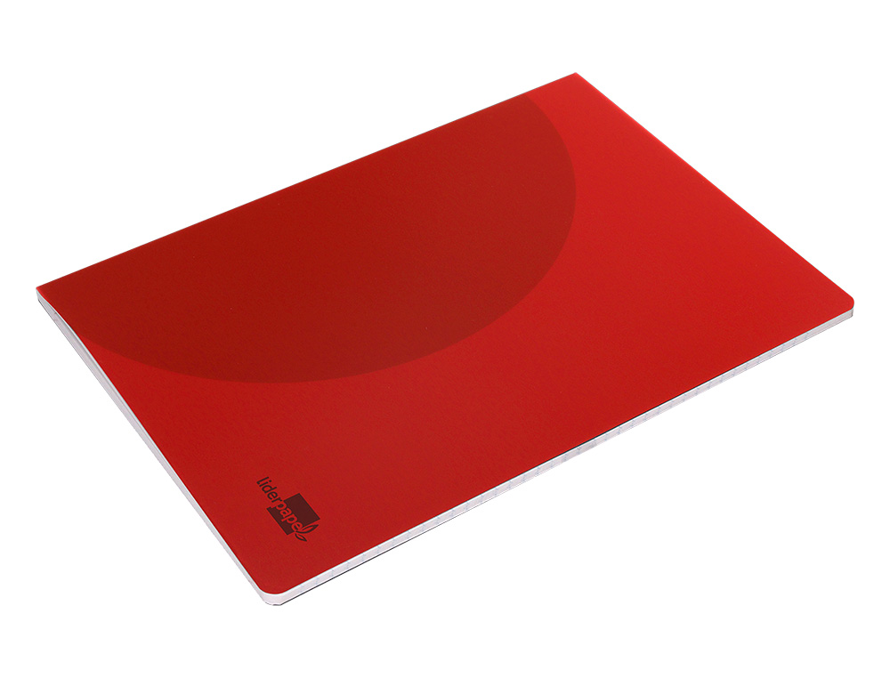 LIBRETA LIDERPAPEL 360 TAPA DE PLASTICO A4 48 HOJAS 90GR PAUTA 4ª 3,5MM CON MARGEN COLORES SURTIDOS