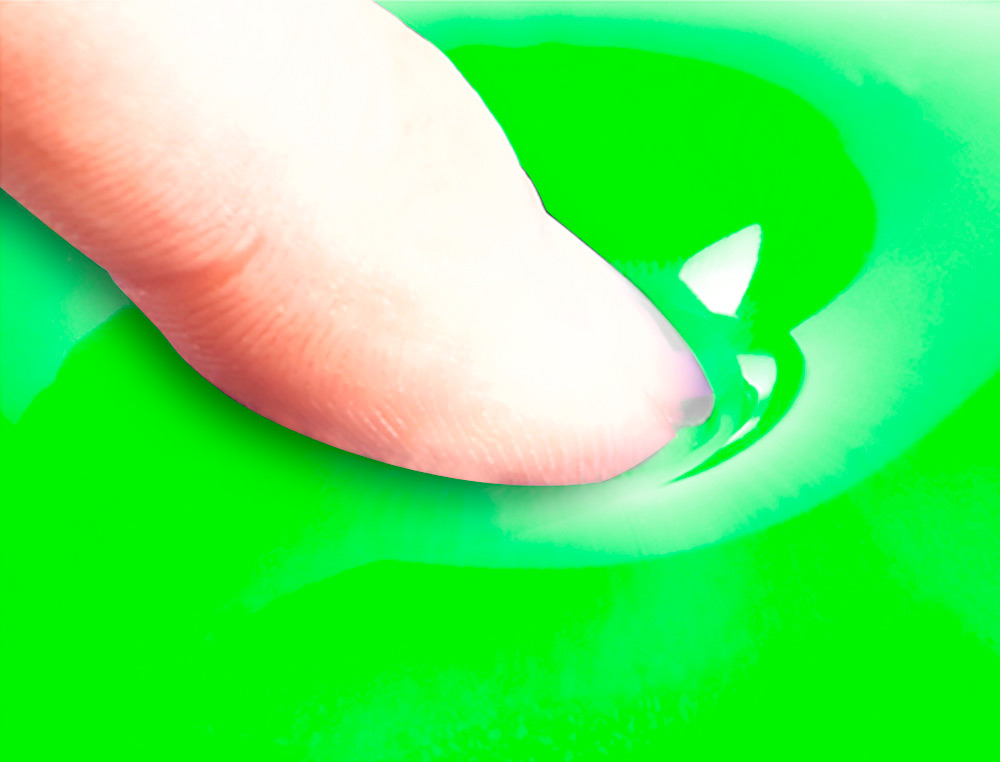 ALFOMBRILLA PARA RATON Q-CONNECT REPOSAMUÑECAS DE GEL PVC COLOR VERDE 210X245X20 MM