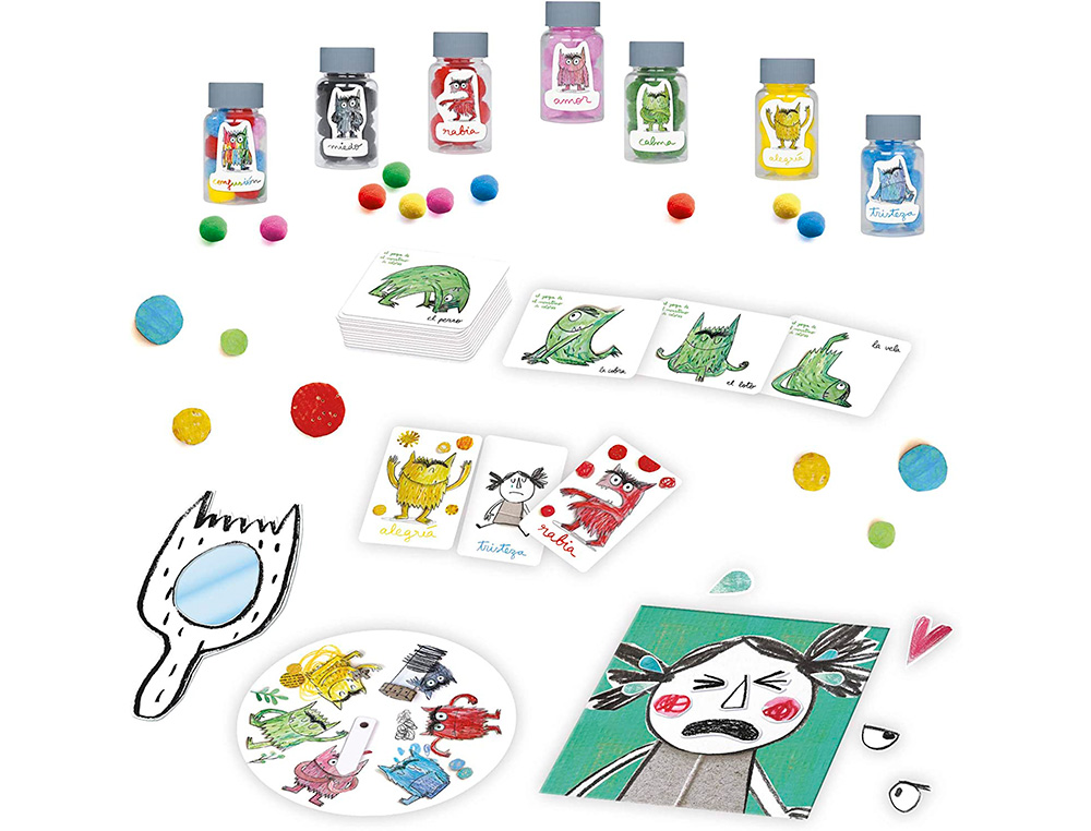 JUEGO DISET DE MESA YO DESCUBRO LAS EMOCIONES