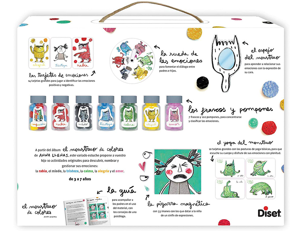 JUEGO DISET DE MESA YO DESCUBRO LAS EMOCIONES