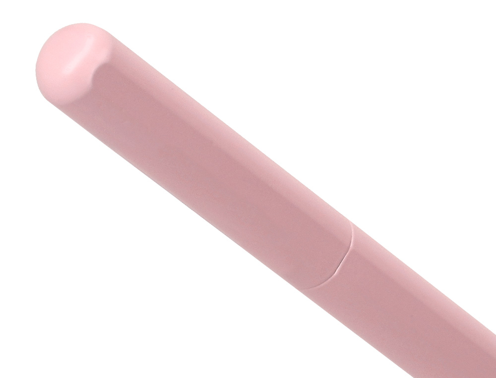 PLUMA Y FUNDA DE SIMILPIEL BELIUS SPACE B COLOR MINIMALISTA ROSA TINTA AZUL CAJA DE DISEO