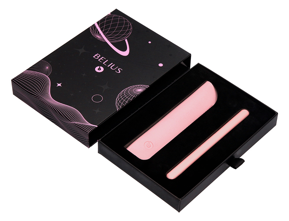 PLUMA Y FUNDA DE SIMILPIEL BELIUS SPACE B COLOR MINIMALISTA ROSA TINTA AZUL CAJA DE DISEO