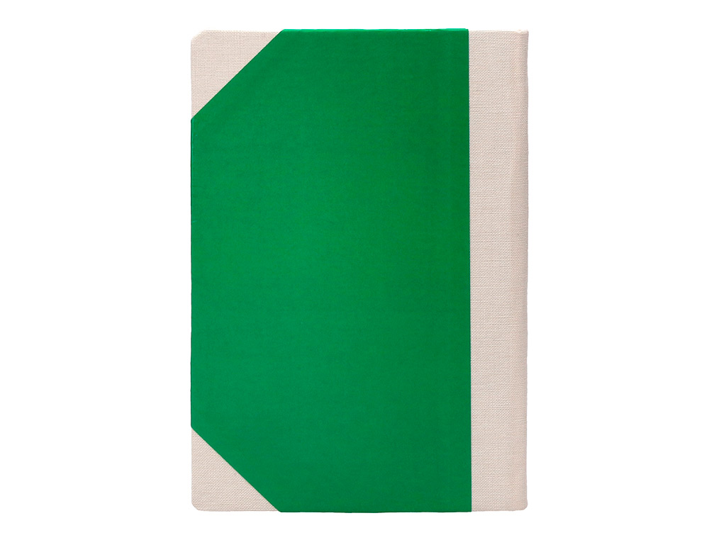 LIBRO CARTONE COSIDO FERNANDES FLECHA DIN A6+ RAYADO HORIZONTAL 50 HOJAS 100 GR ROJO