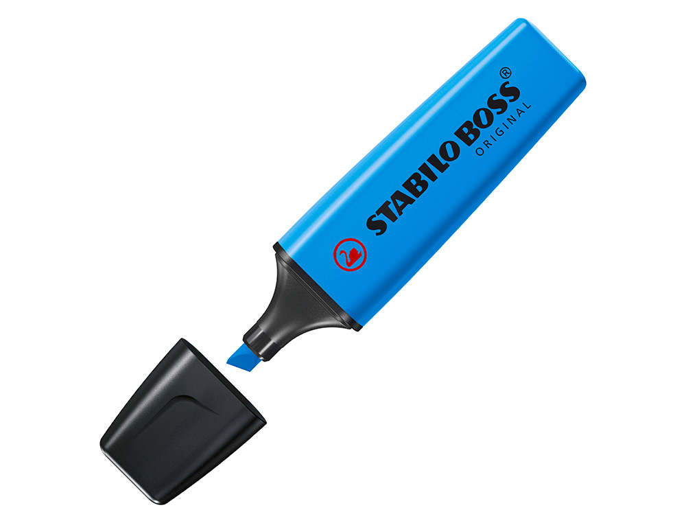 ROTULADOR STABILO BOSS FLUORESCENTE 70 AZUL