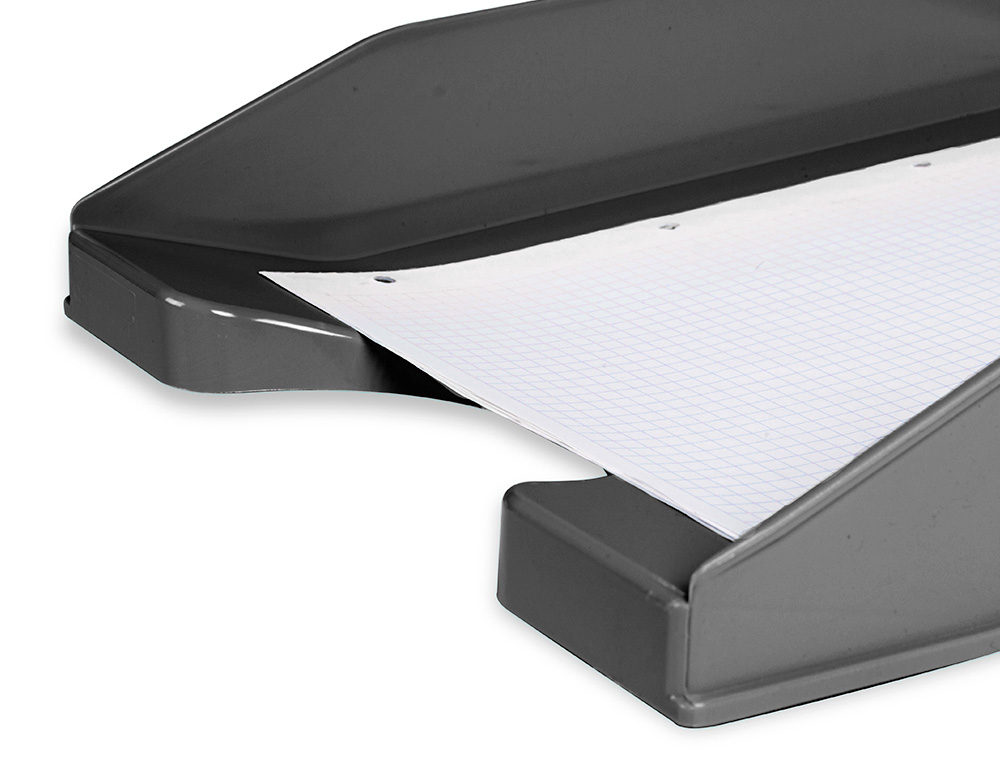 BANDEJA SOBREMESA PLASTICO Q-CONNECT NEGRO OPACO 240X70X340 MM