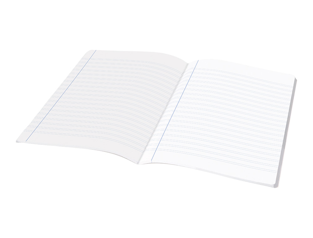 LIBRETA LIDERPAPEL SCRIPTUS A4 48 HOJAS 90GR PAUTA 4 3.5MM CON MARGEN