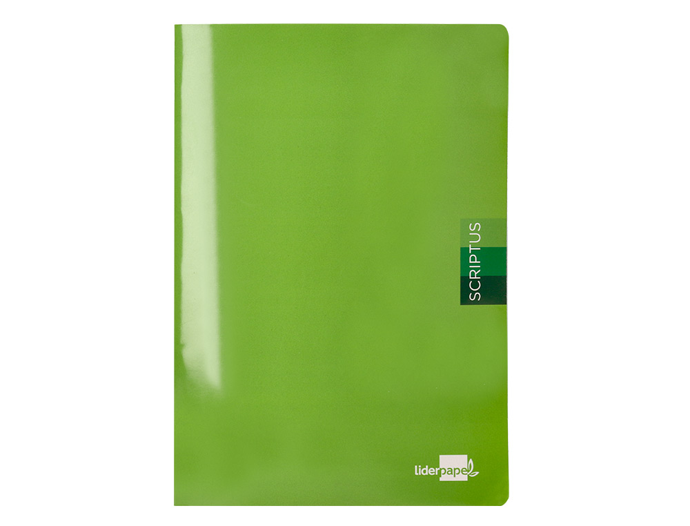 LIBRETA LIDERPAPEL SCRIPTUS A4 48 HOJAS 90GR PAUTA 4 3.5MM CON MARGEN