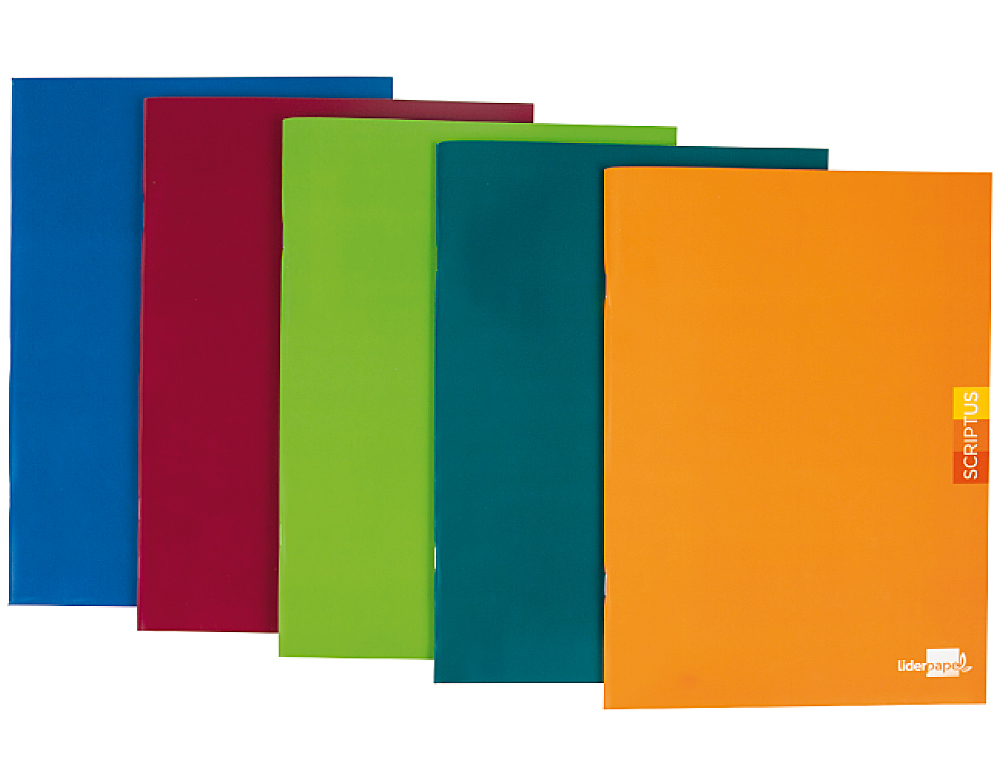 LIBRETA LIDERPAPEL SCRIPTUS A4 48 HOJAS 90GR RAYADO N46