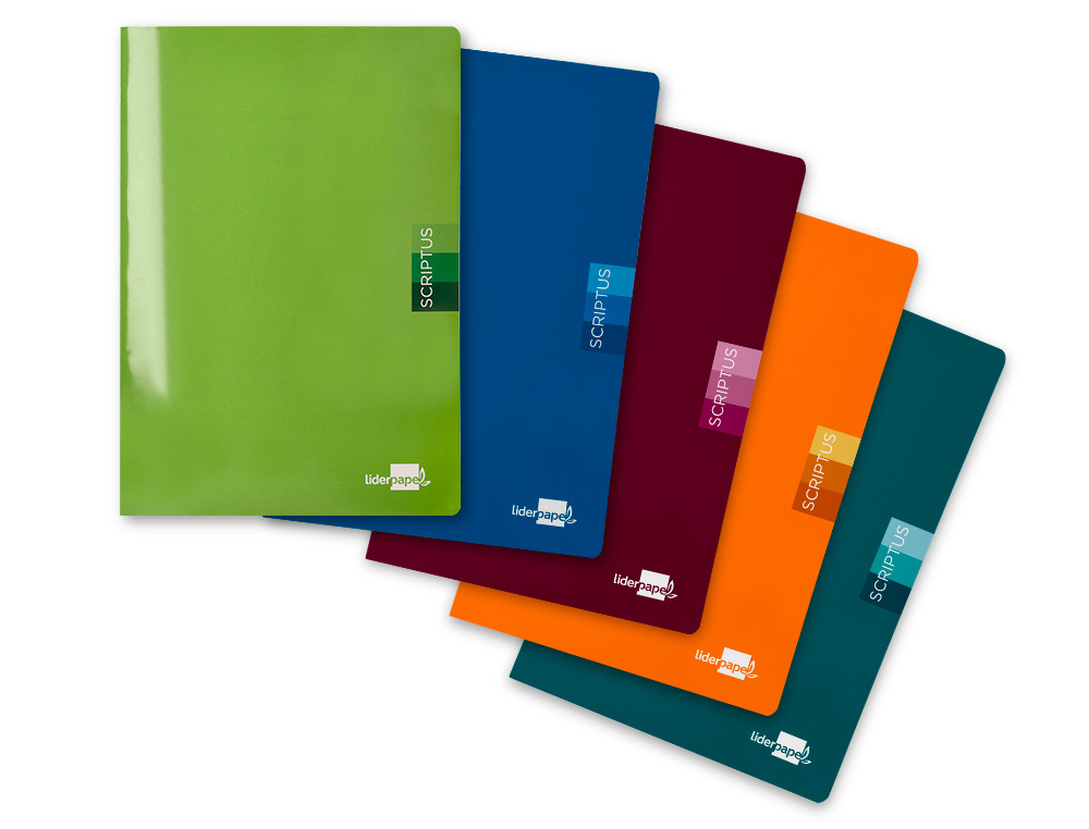 LIBRETA LIDERPAPEL SCRIPTUS A4 48 HOJAS 90GR RAYADO N46