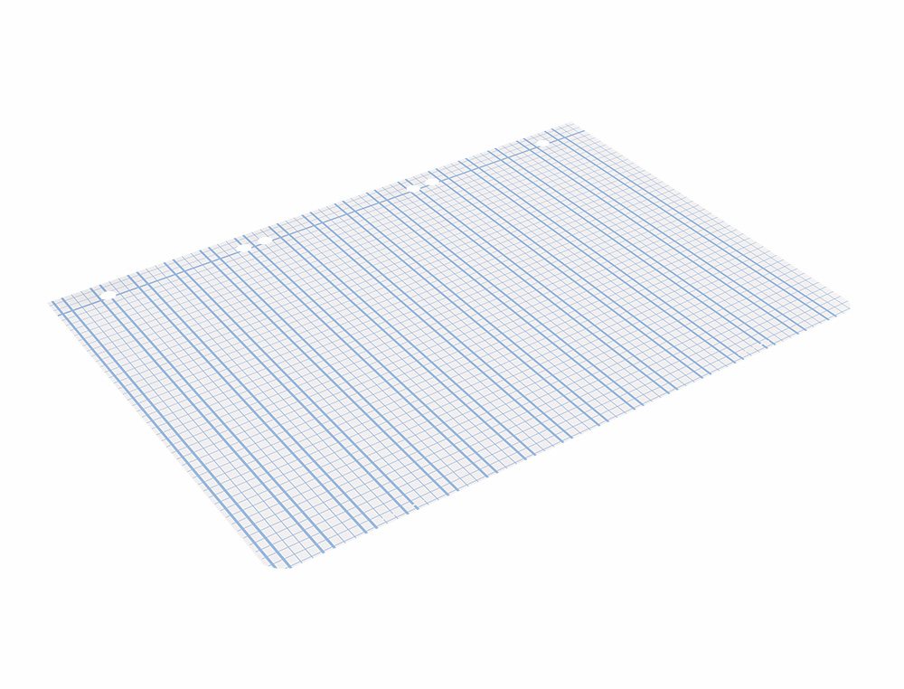 RECAMBIO LIDERPAPEL CUARTO PAUTAGUIA 100 HOJAS 75GR CUADRICULADO PAUTADO 3MM CON MARGEN 6 TALADROS