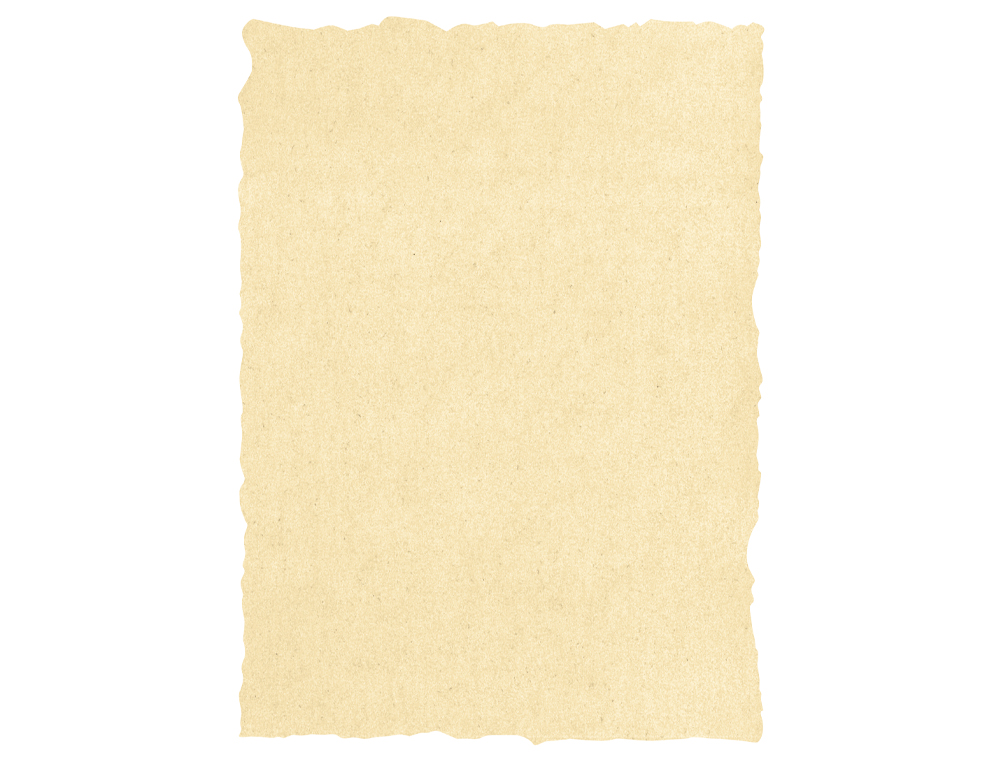 PAPEL PERGAMINO DIN A4 160 GR COLOR PERGAMINO CREMA PAQUETE DE 25 HOJAS