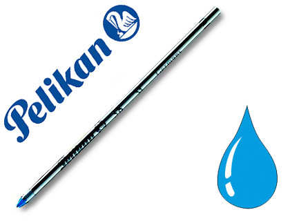 RECAMBIO BOLIGRAFO PELIKAN CORTO MODELO 38 METALICO COLORAZUL PUNTA MEDIA